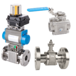 Three Piece Steel Ball Valves