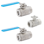 2 Piece Steel Ball Valves